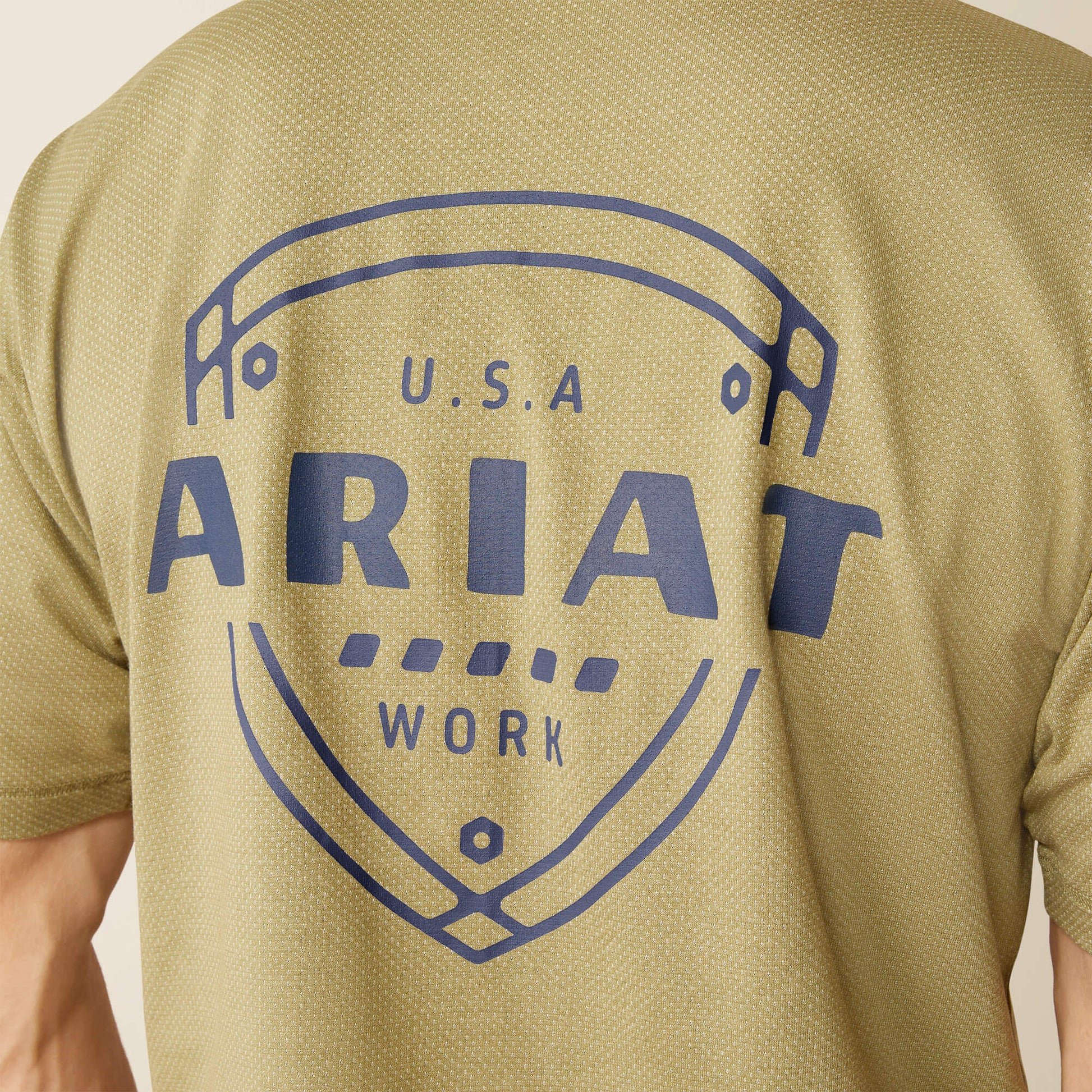 Ariat Men Rebar Workman 360 Shield Pocket T-Shirt