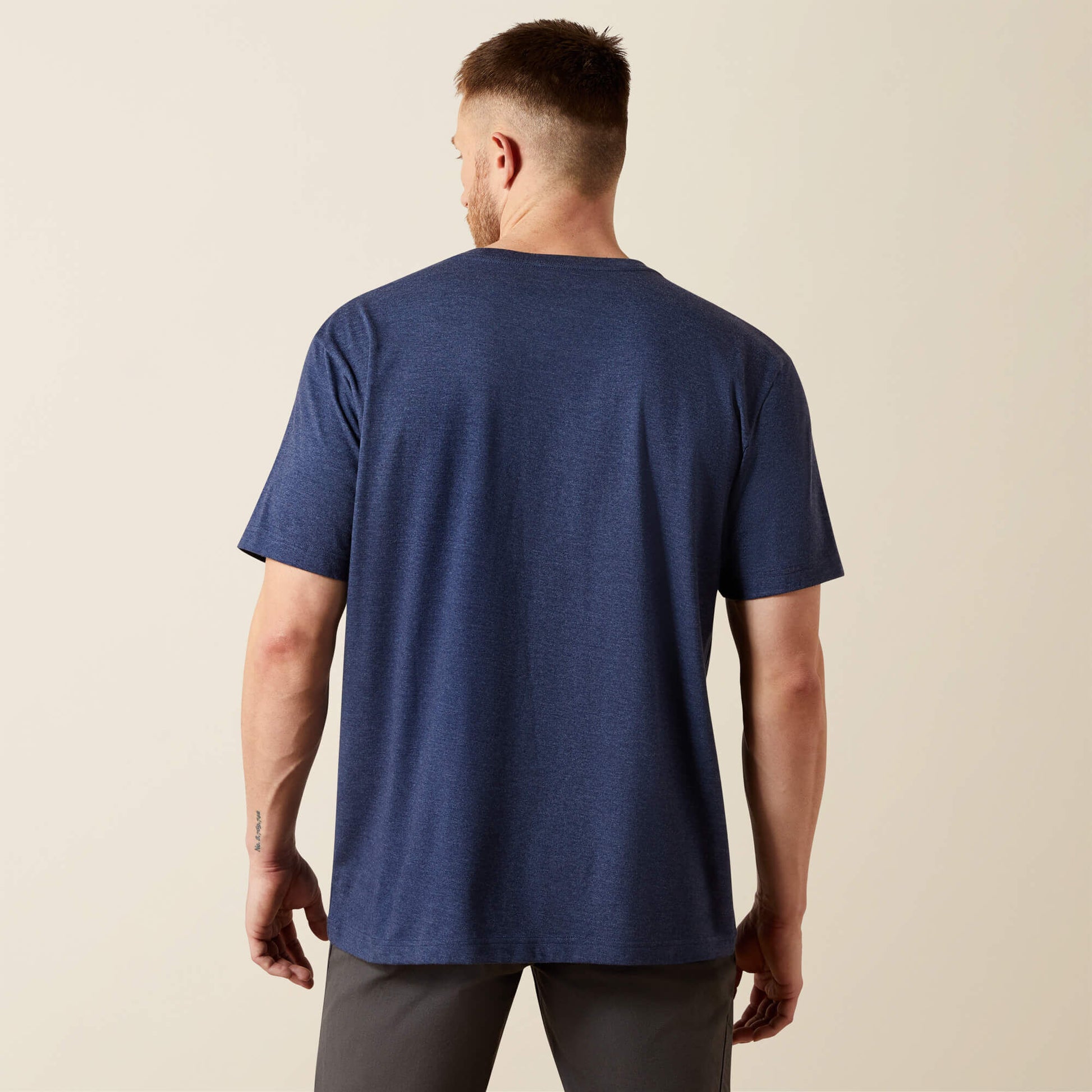 Ariat Men Rebar Cotton Strong Standard Pocket T-Shirt
