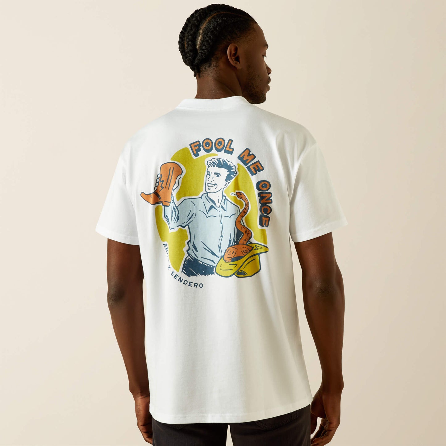Ariat Men Sendero Fool Me Once T-Shirt