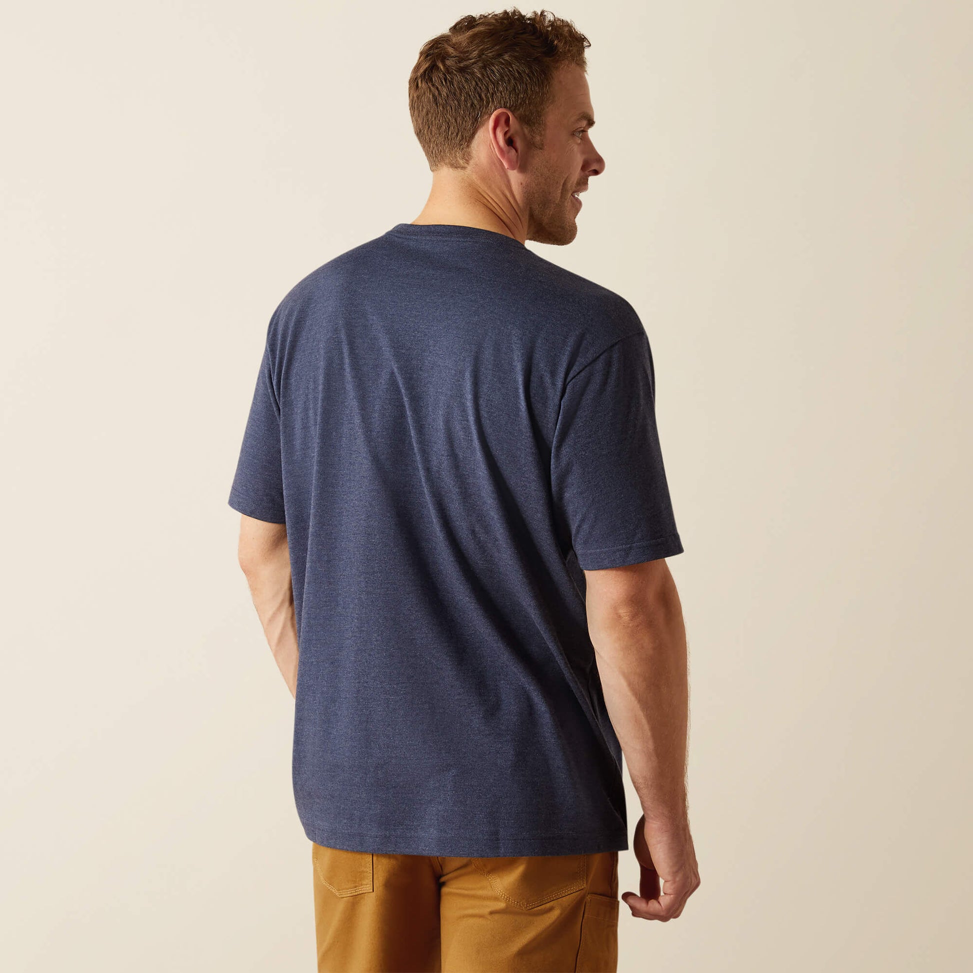 Ariat Men Rebar Cotton Strong Standard T-Shirt