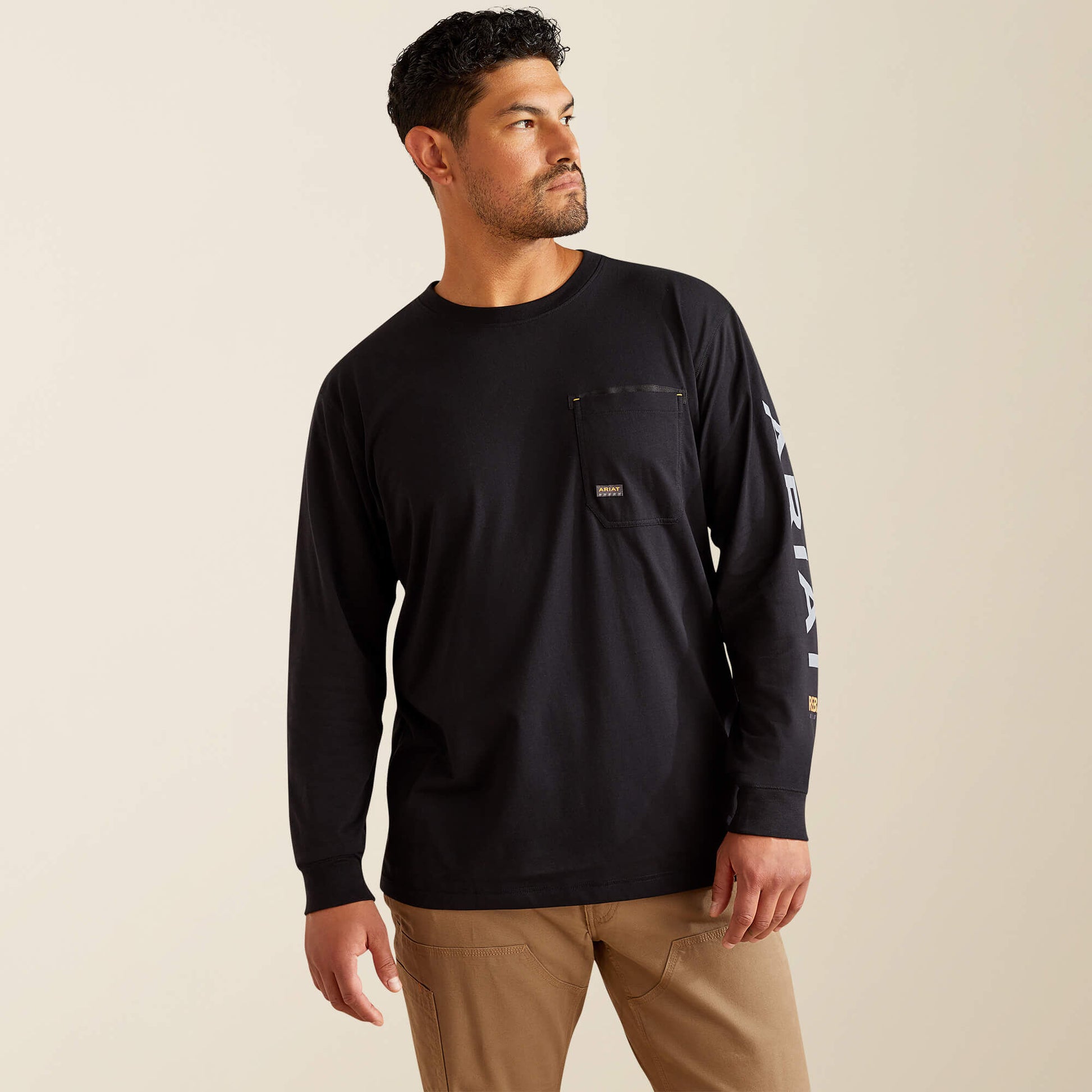 Ariat Men Rebar Workman Logo T-Shirt