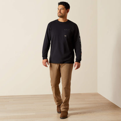 Ariat Men Rebar Workman Logo T-Shirt