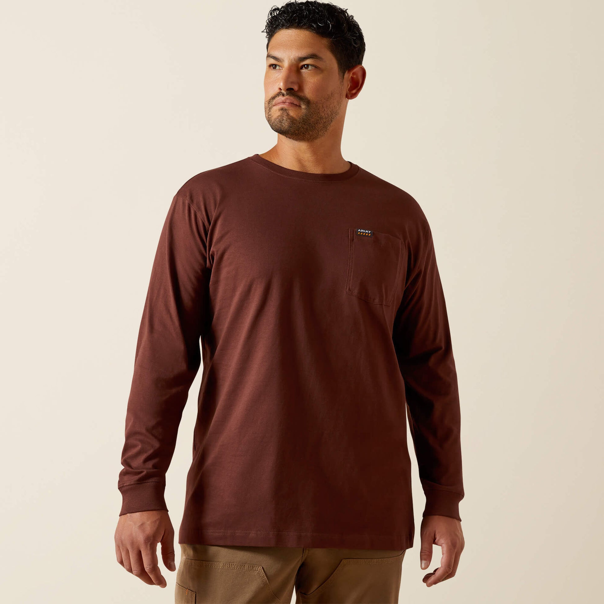 Ariat Men Rebar Cotton Strong Hardhead T-Shirt