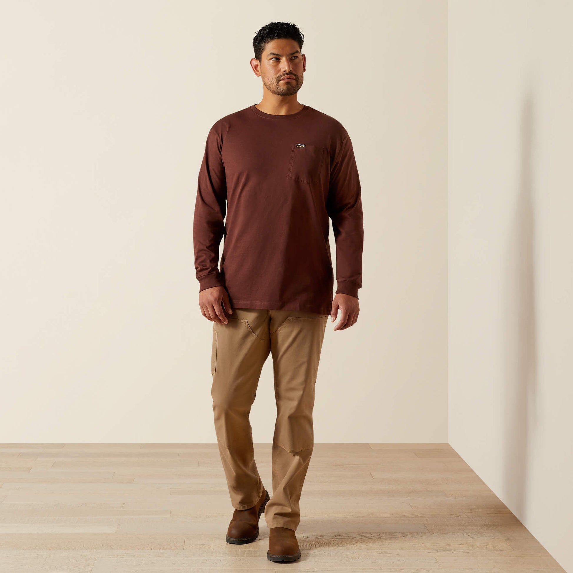 Ariat Men Rebar Cotton Strong Hardhead T-Shirt