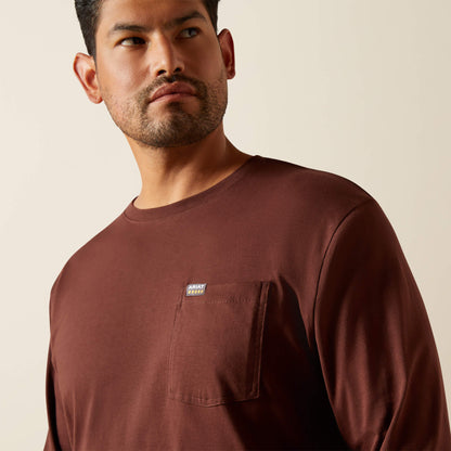 Ariat Men Rebar Cotton Strong Hardhead T-Shirt