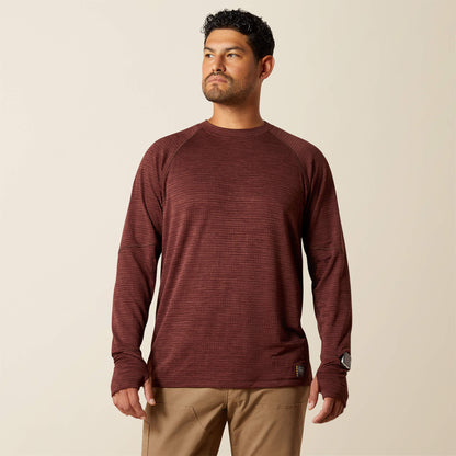 Ariat Men Rebar Gridwork Crewneck T-Shirt