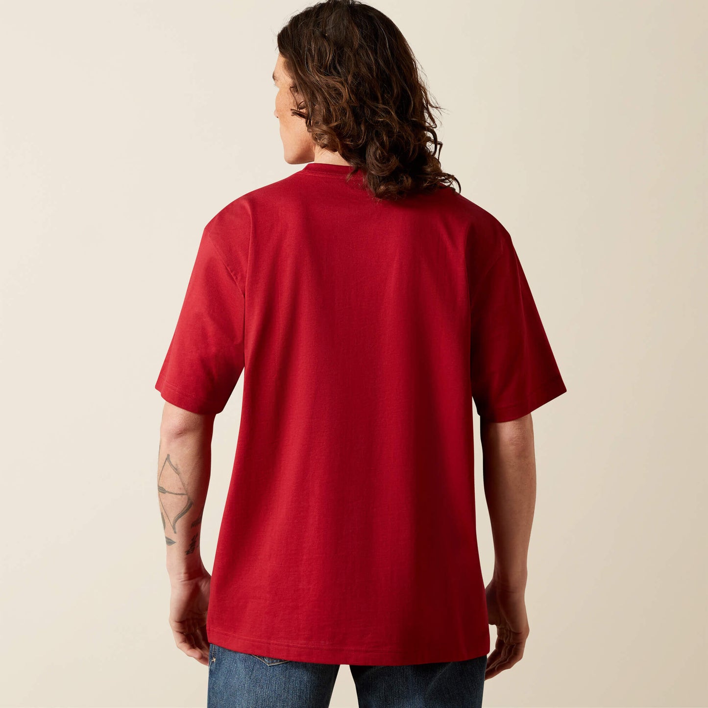 Ariat Men Rebar Cotton Strong Standard Pocket T-Shirt