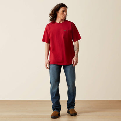 Ariat Men Rebar Cotton Strong Standard Pocket T-Shirt