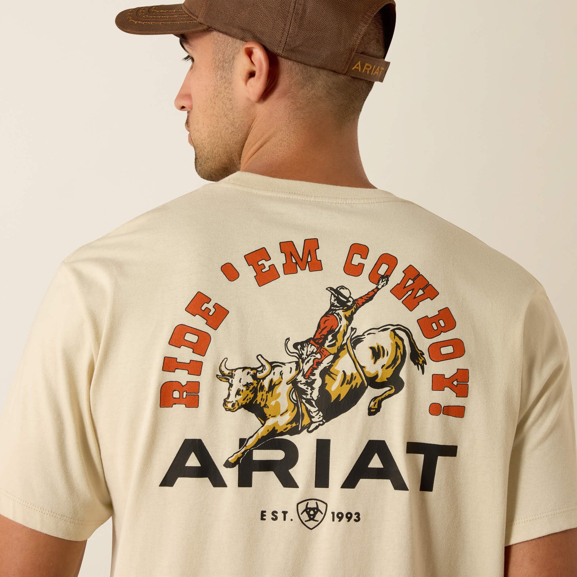 Ariat Men Ariat Ride Em Cowboy Classic Fit T-Shirt