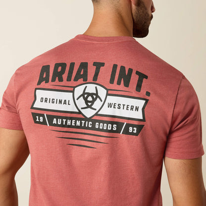 Ariat Men Ariat Banner Badge T-Shirt