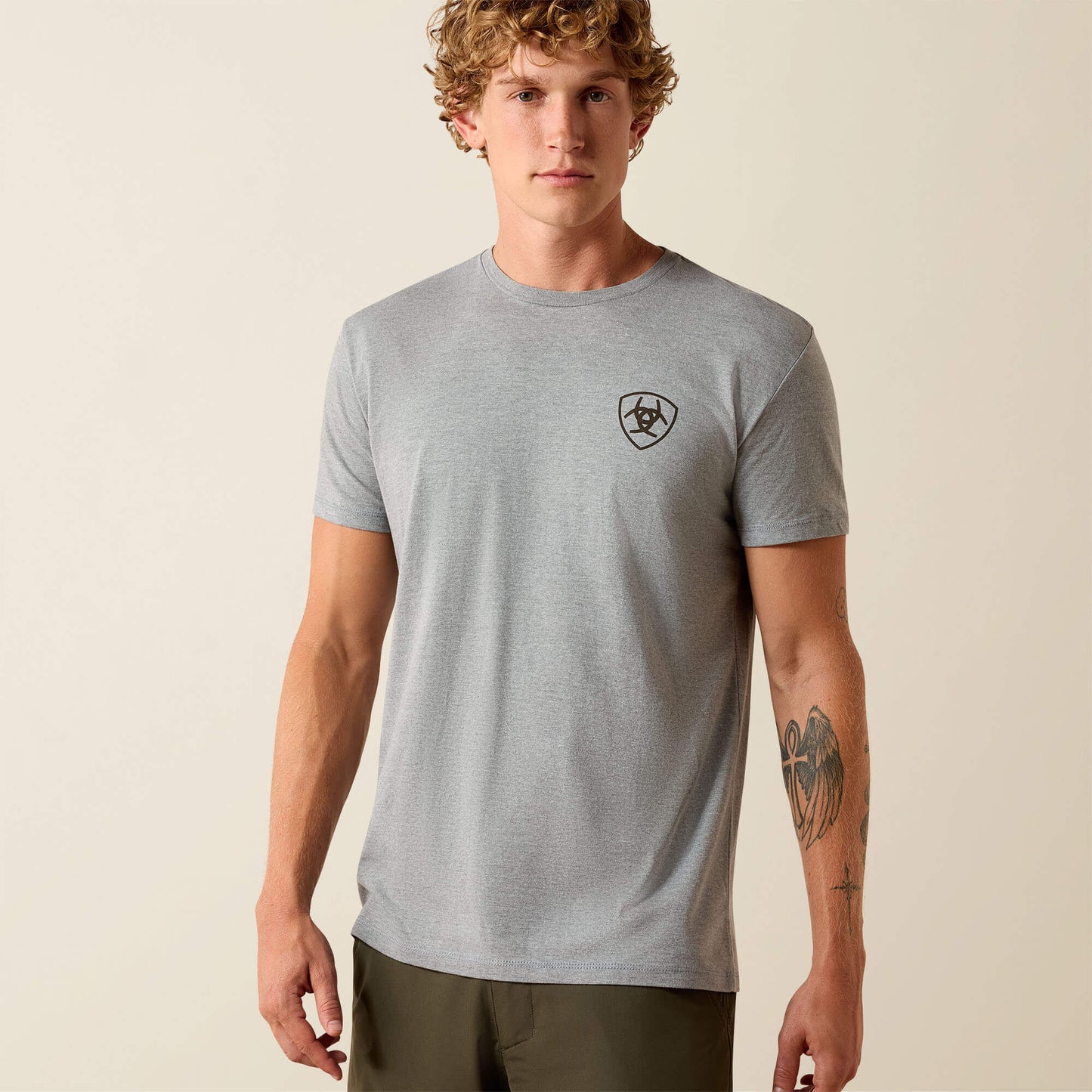 Ariat Men Ariat Banner Badge T-Shirt