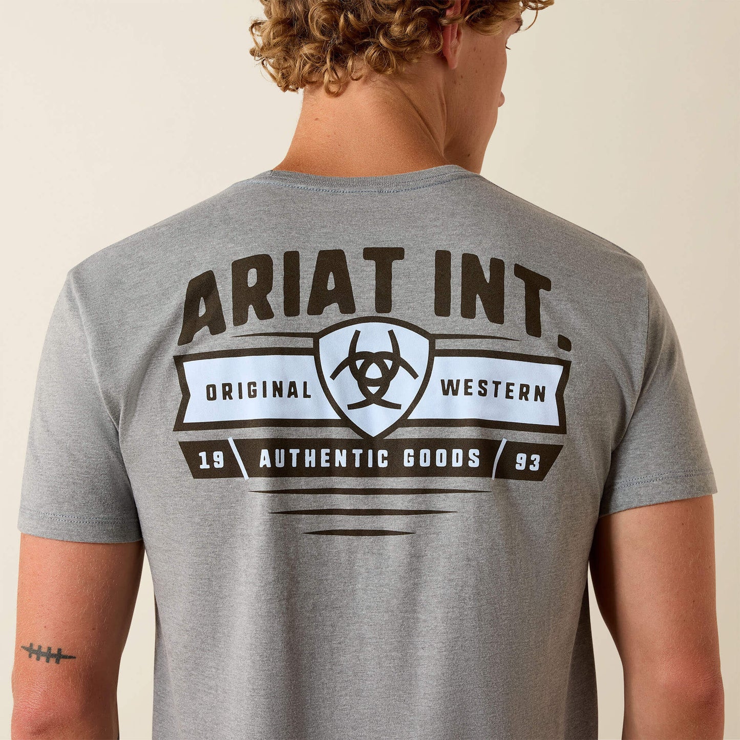 Ariat Men Ariat Banner Badge T-Shirt