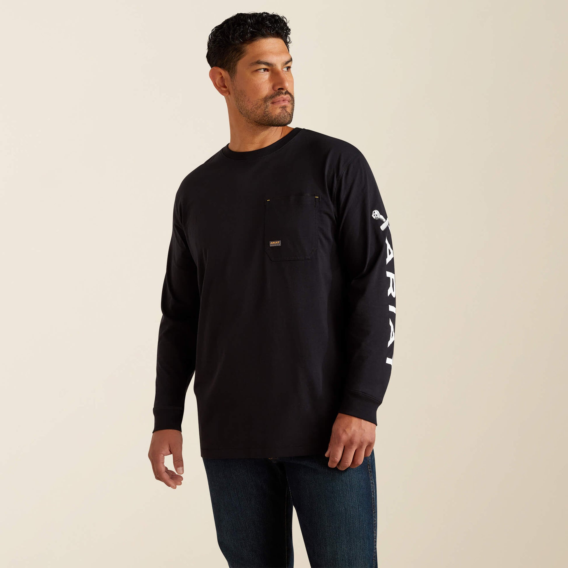 Ariat Men Rebar Workman Bolt Skull T-Shirt