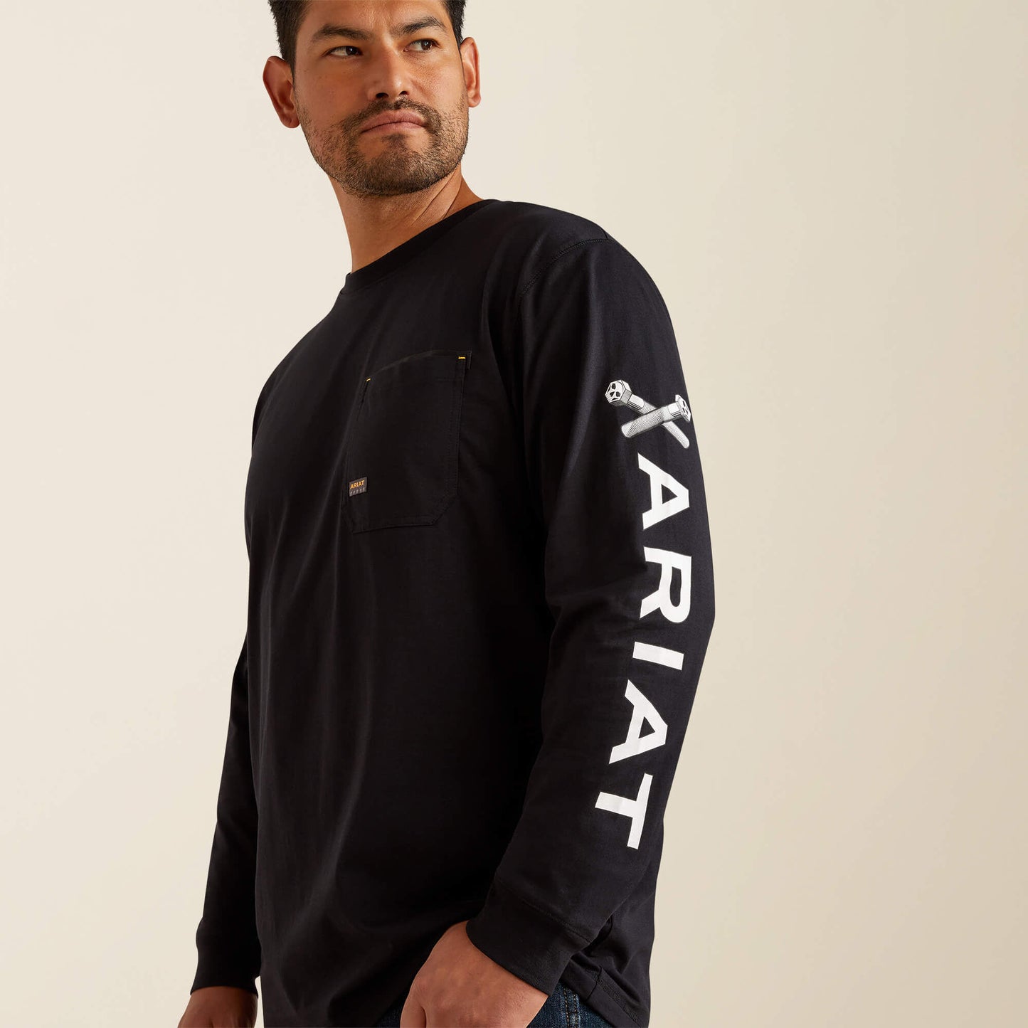 Ariat Men Rebar Workman Bolt Skull T-Shirt