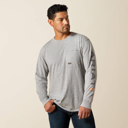 Ariat Men Rebar Workman Logo T-Shirt