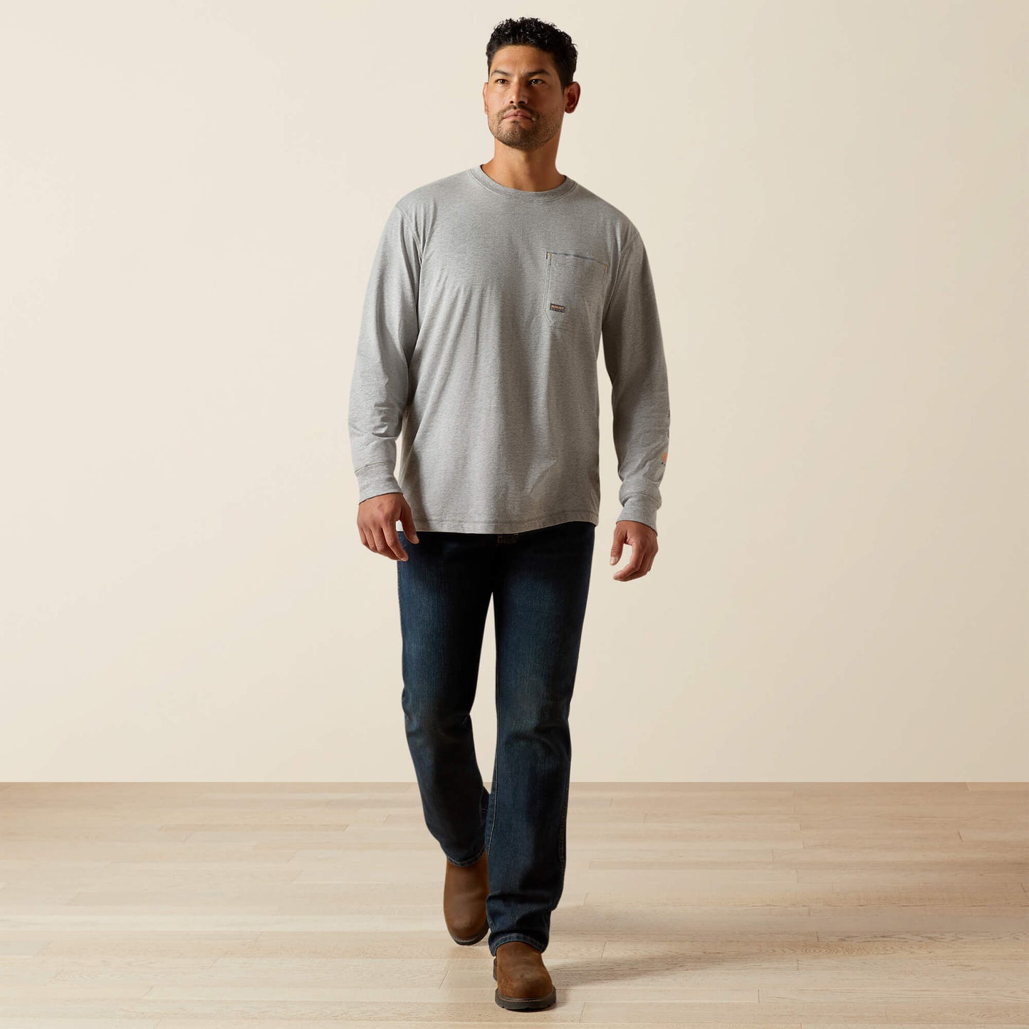 Ariat Men Rebar Workman Logo T-Shirt