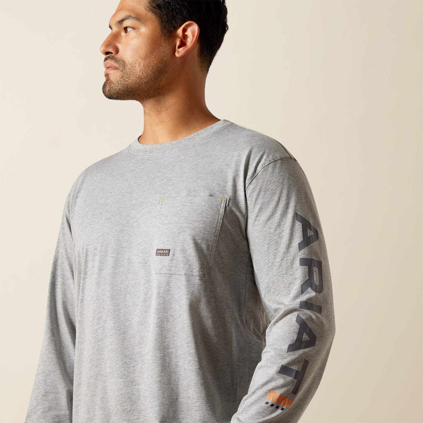 Ariat Men Rebar Workman Logo T-Shirt