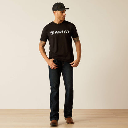 Ariat Men Ariat Shield Flag T-Shirt