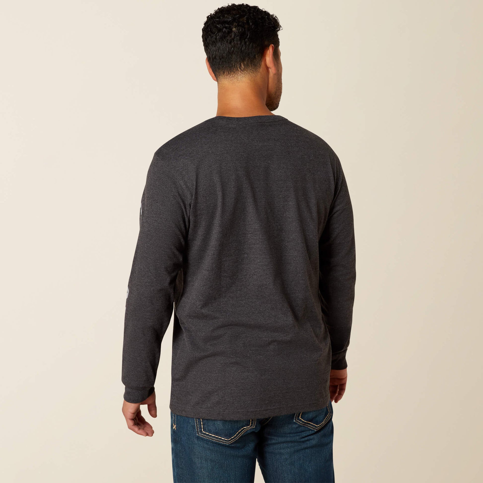 Ariat Men Rebar Cotton Strong Standard Logo Pocket T-Shirt