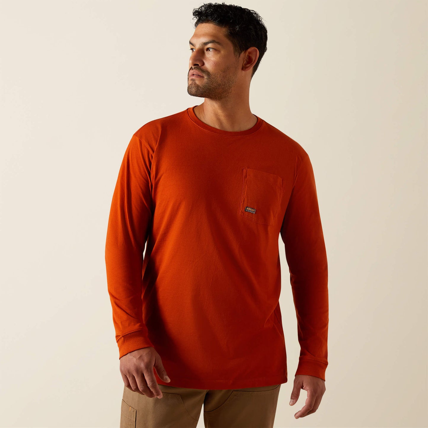 Ariat Men Rebar Cotton Strong WHLF T-Shirt