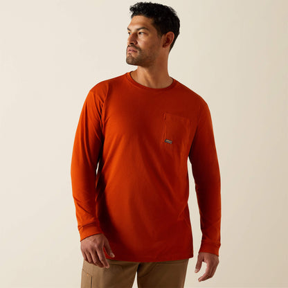 Ariat Men Rebar Cotton Strong WHLF T-Shirt