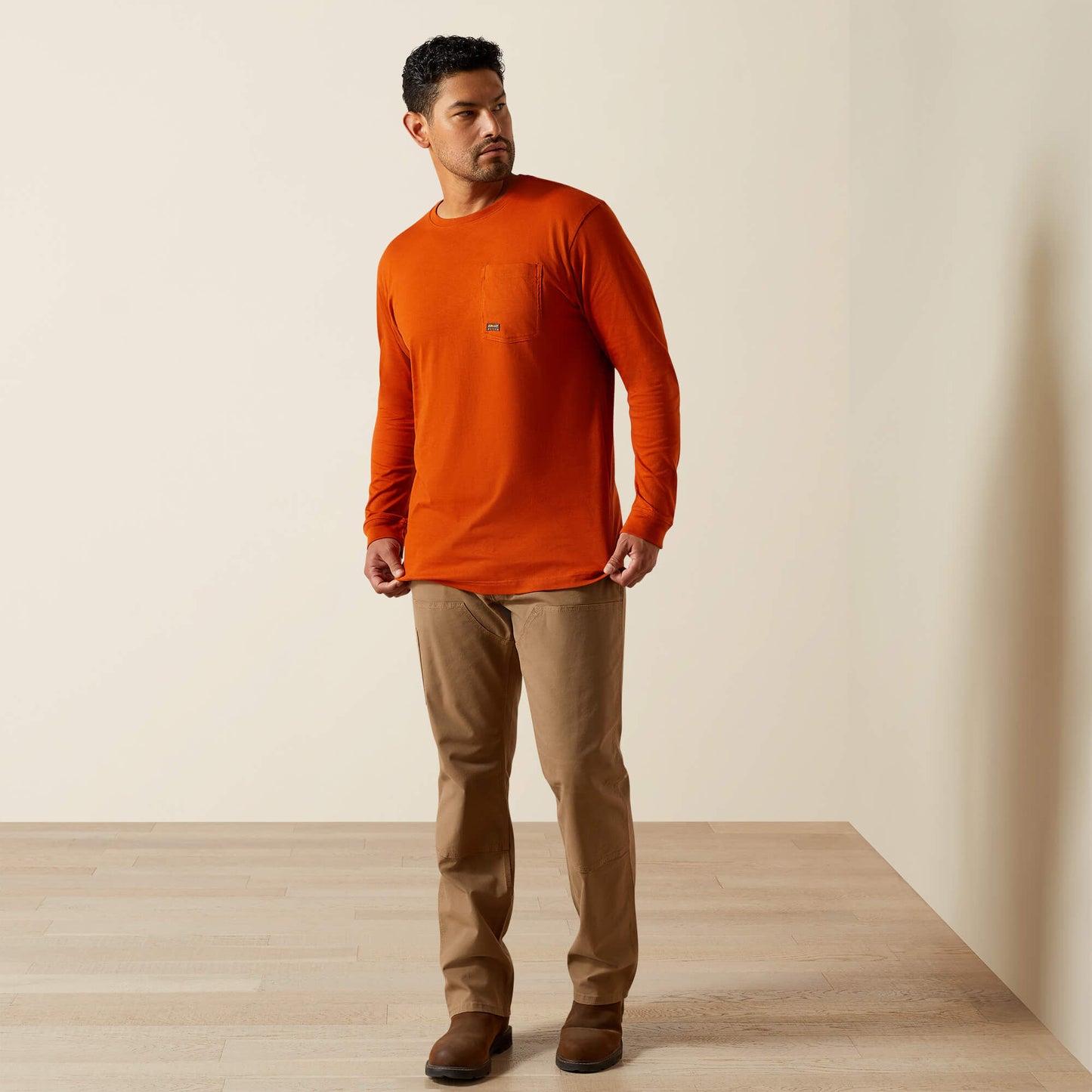 Ariat Men Rebar Cotton Strong WHLF T-Shirt