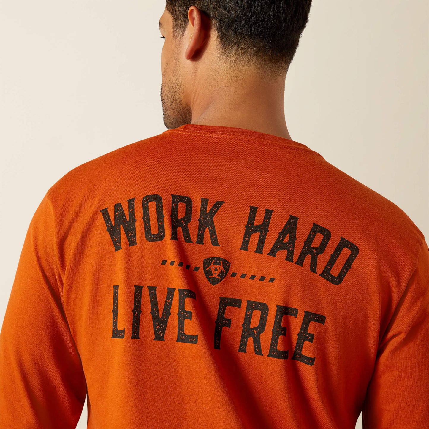 Ariat Men Rebar Cotton Strong WHLF T-Shirt
