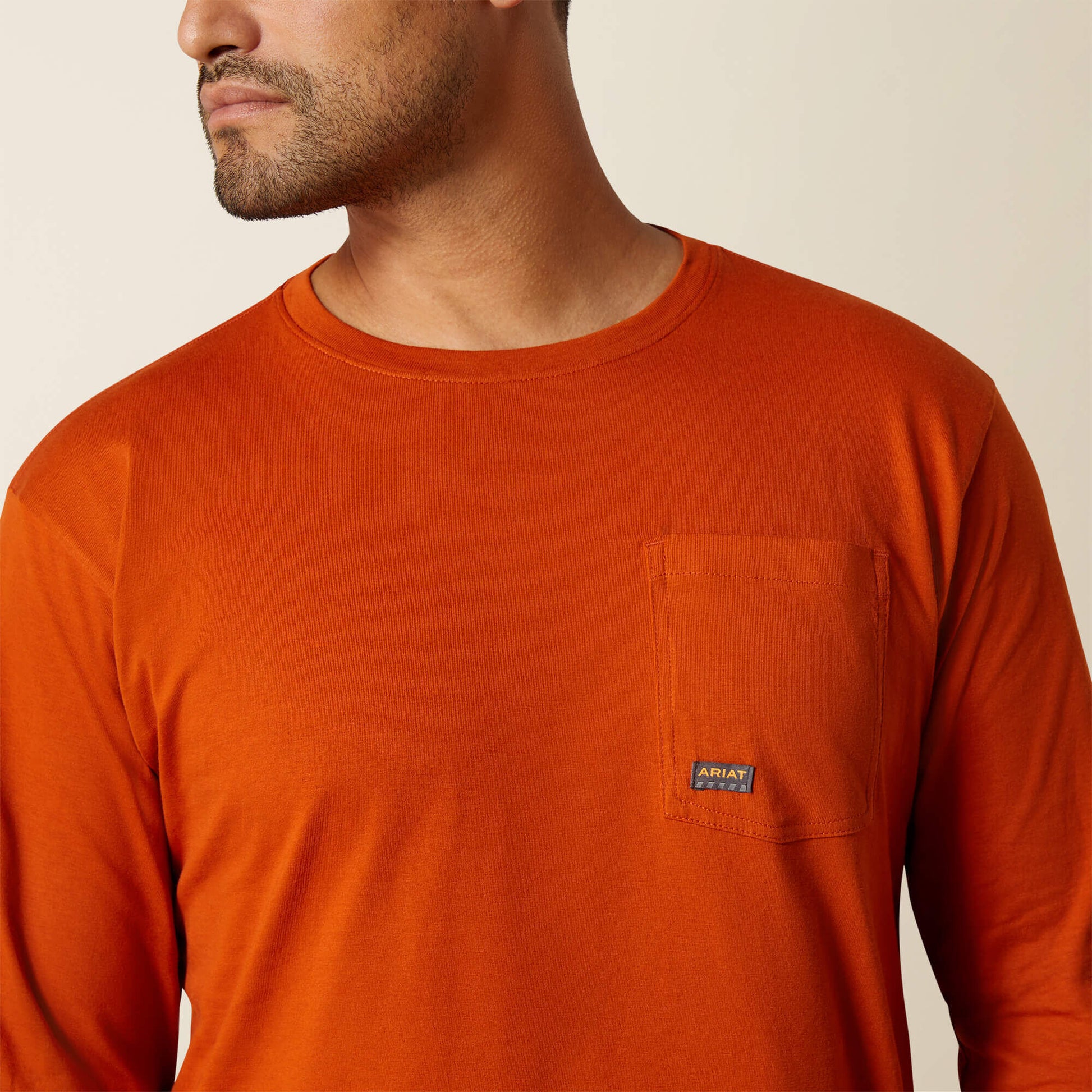 Ariat Men Rebar Cotton Strong WHLF T-Shirt