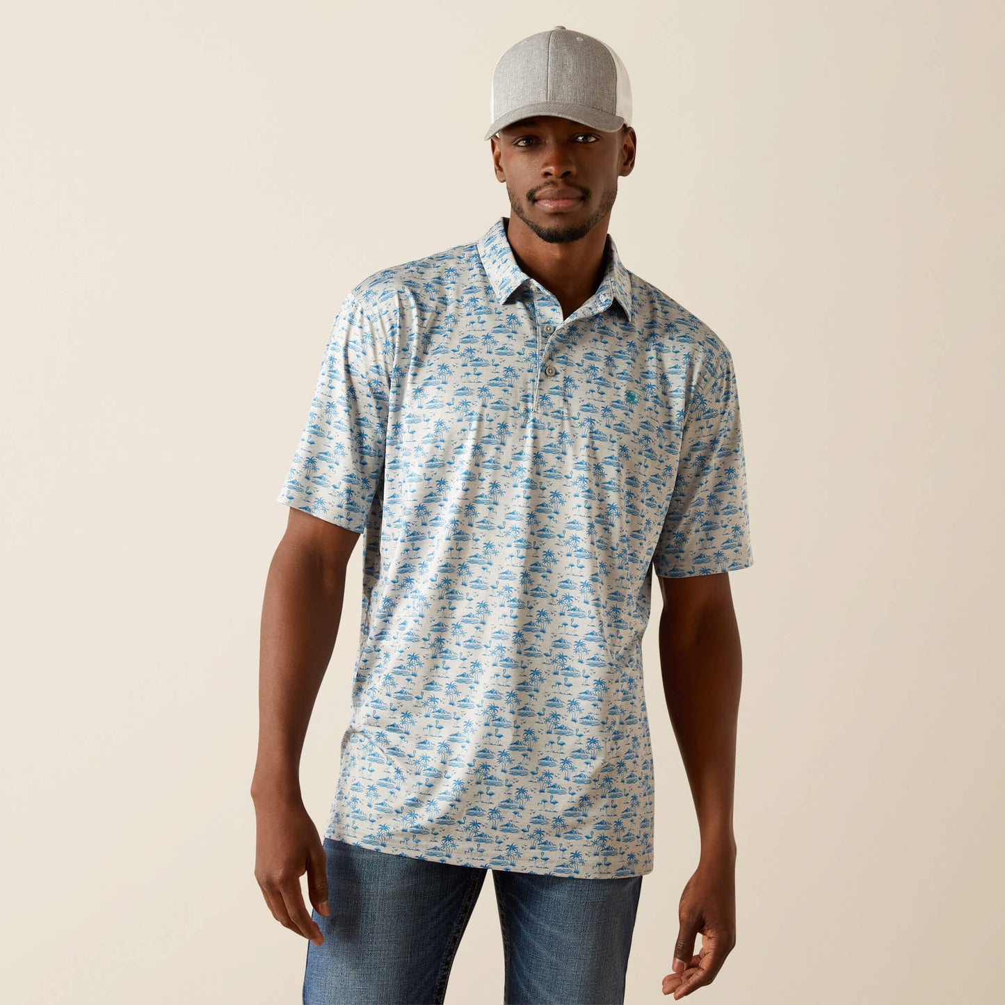 Ariat Men Charger 2.0 Printed Polo