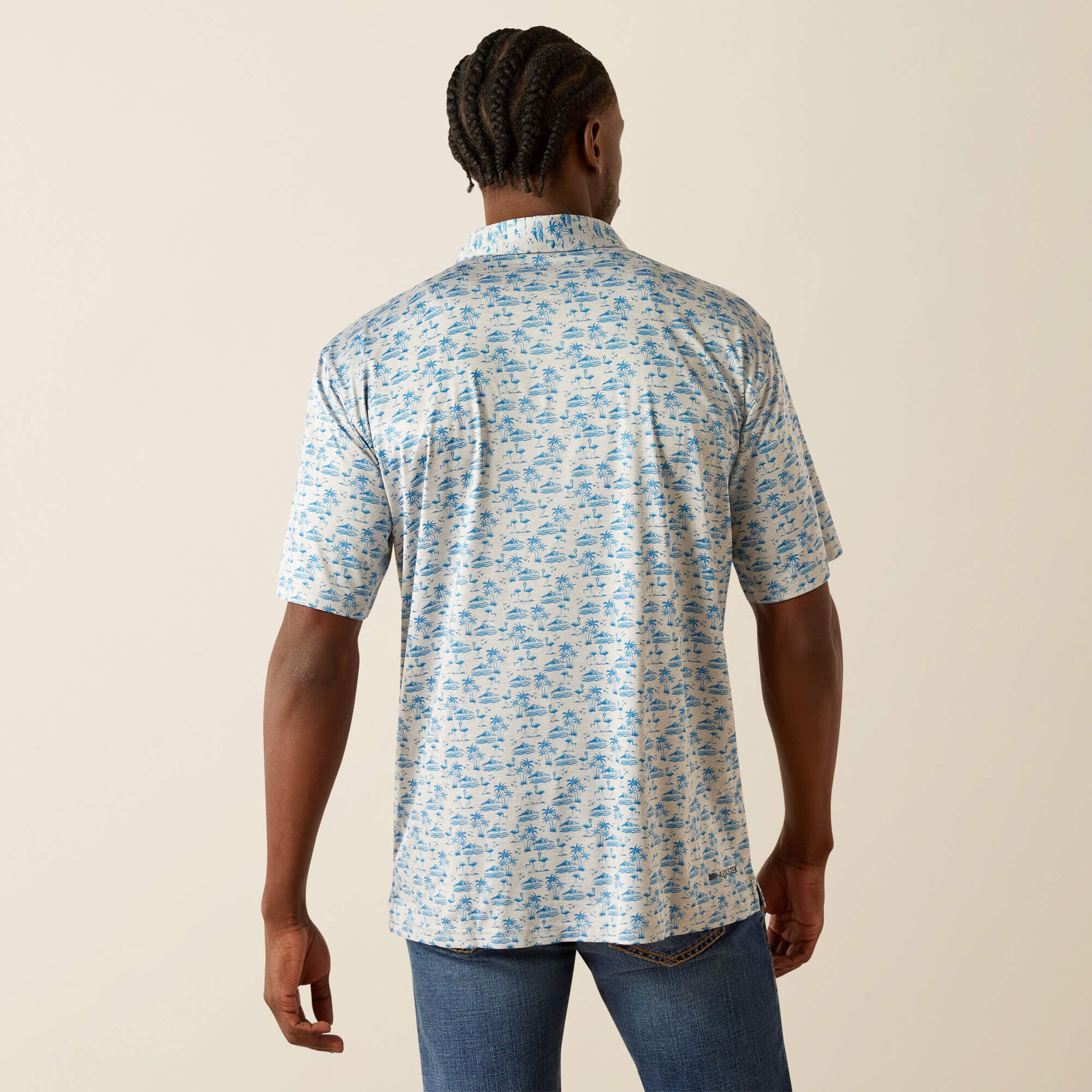 Ariat Men Charger 2.0 Printed Polo