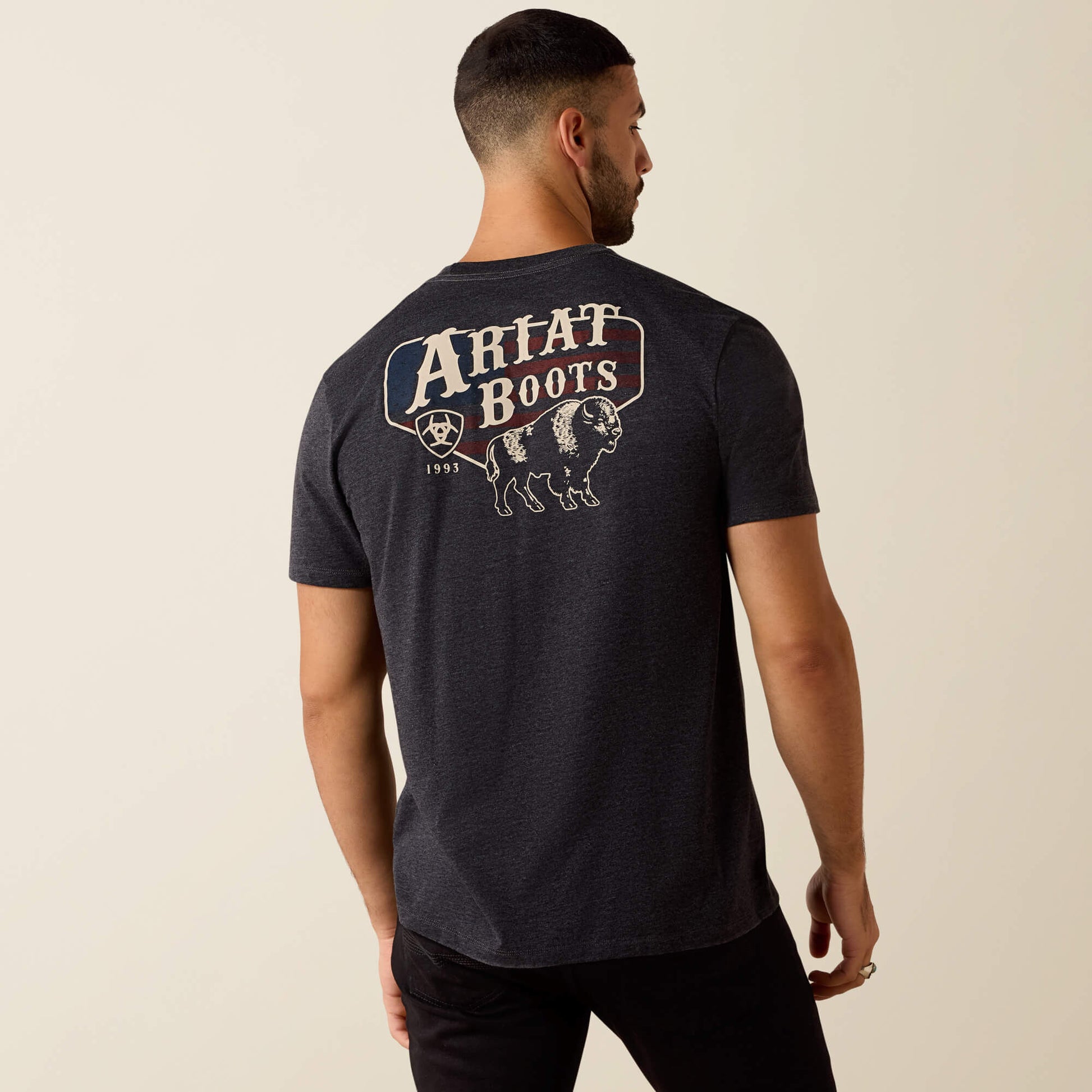 Ariat Men Ariat American Bison Classic Fit T-Shirt