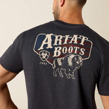 Ariat Men Ariat American Bison Classic Fit T-Shirt