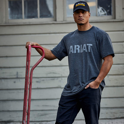 Ariat Men Rebar Cotton Strong Block