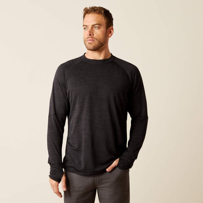 Ariat Men Rebar Gridwork Crewneck T-Shirt
