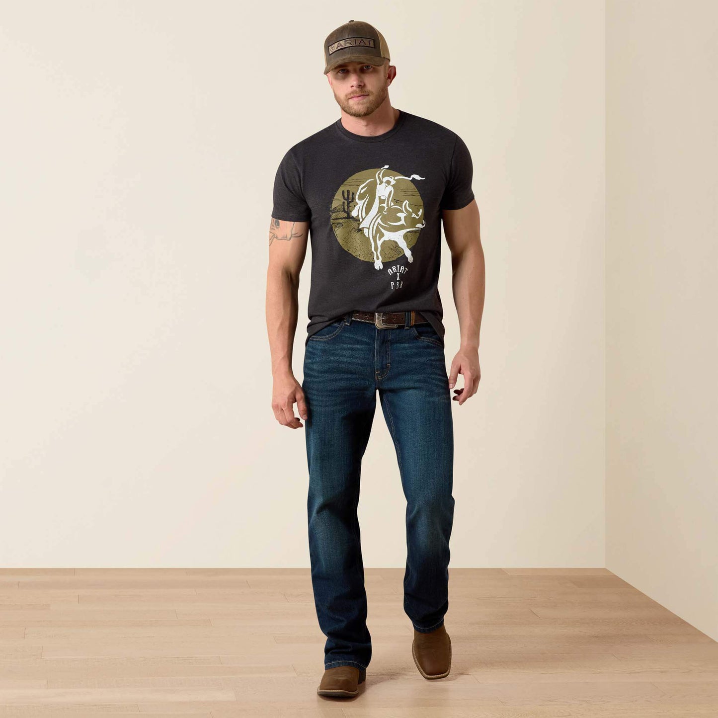 Ariat Men No Guts No Glory PBR T-Shirt