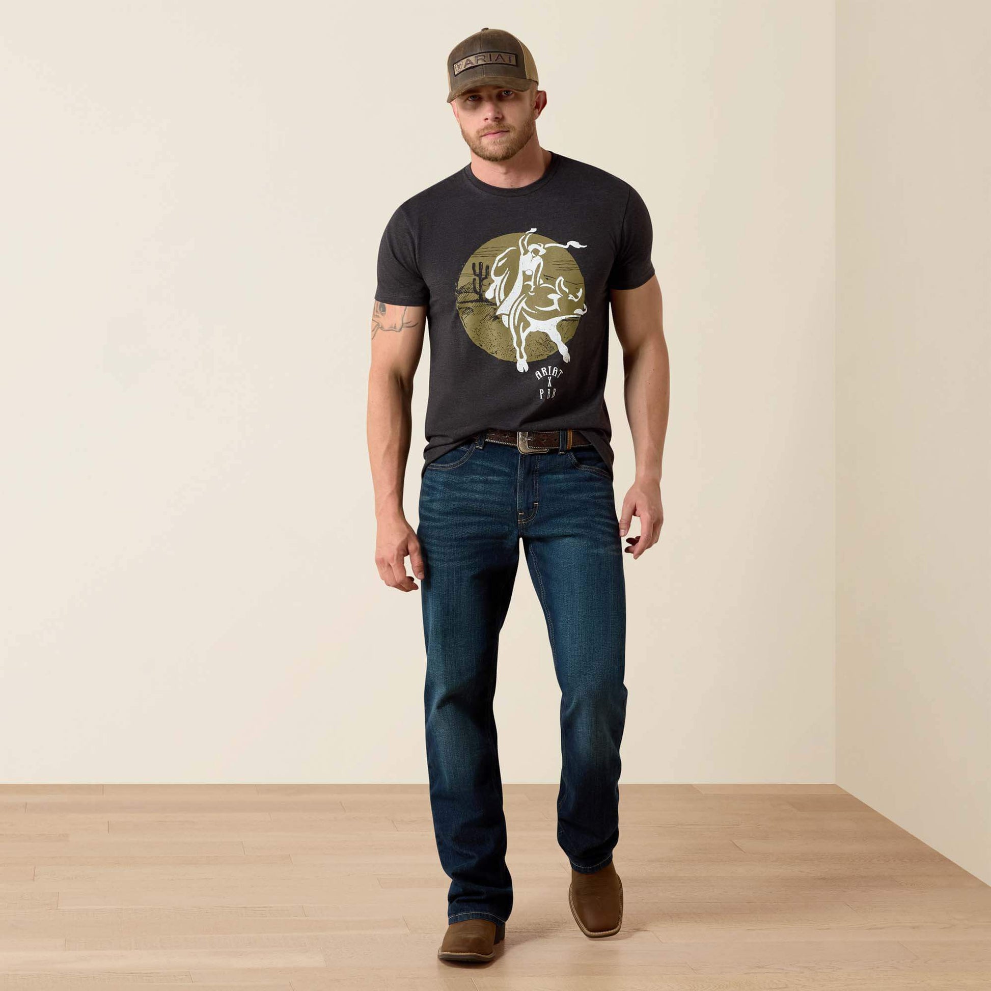 Ariat Men No Guts No Glory PBR T-Shirt