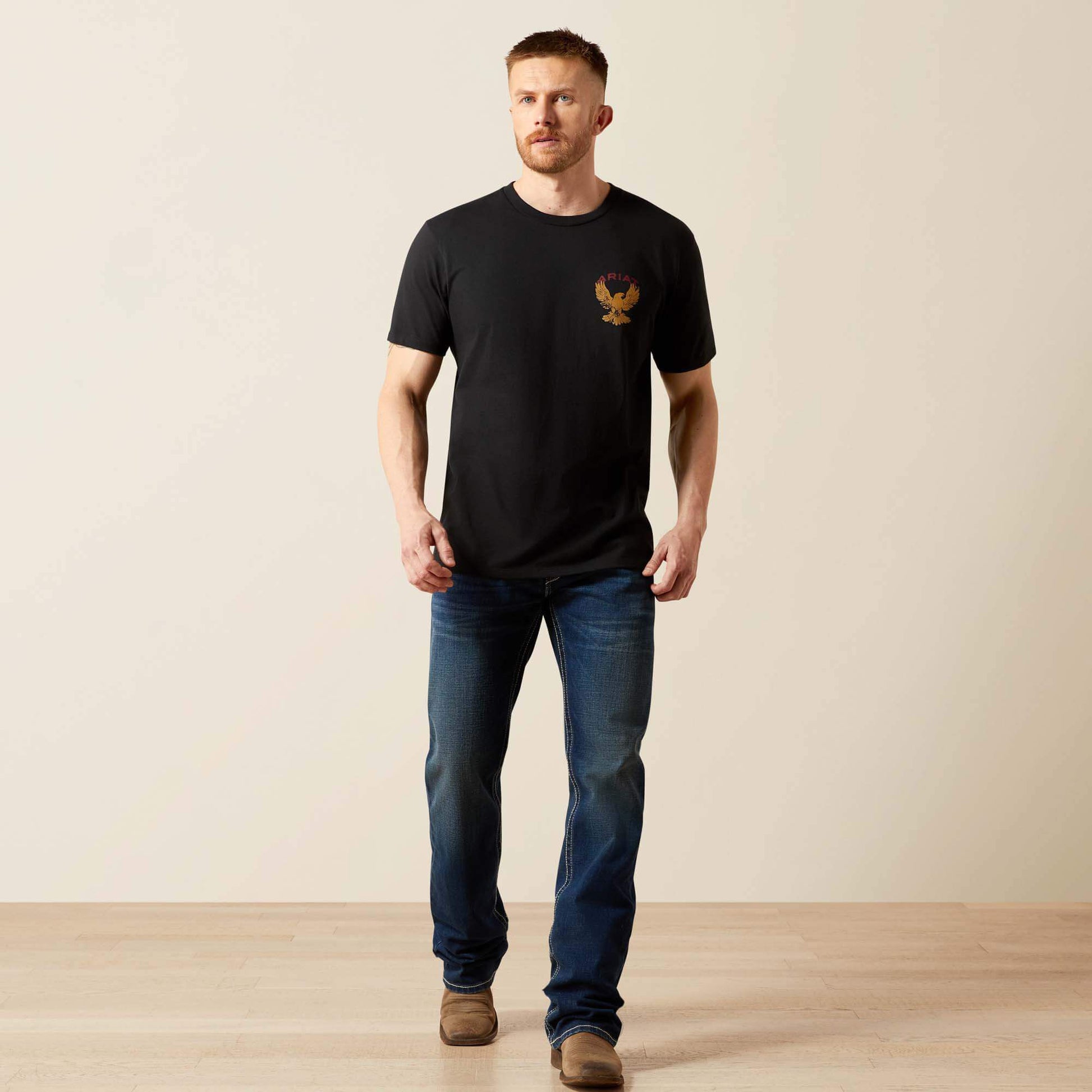 Ariat Men Ariat Rustic Eagle T-Shirt