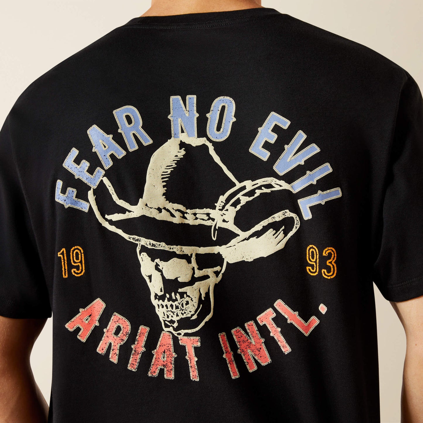 Ariat Men Ariat Stitched Skull T-Shirt
