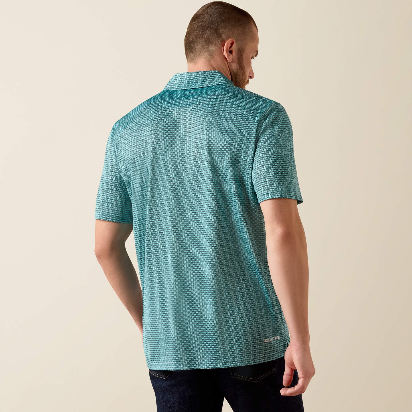 Ariat Men All Over Print Classic Fit Polo