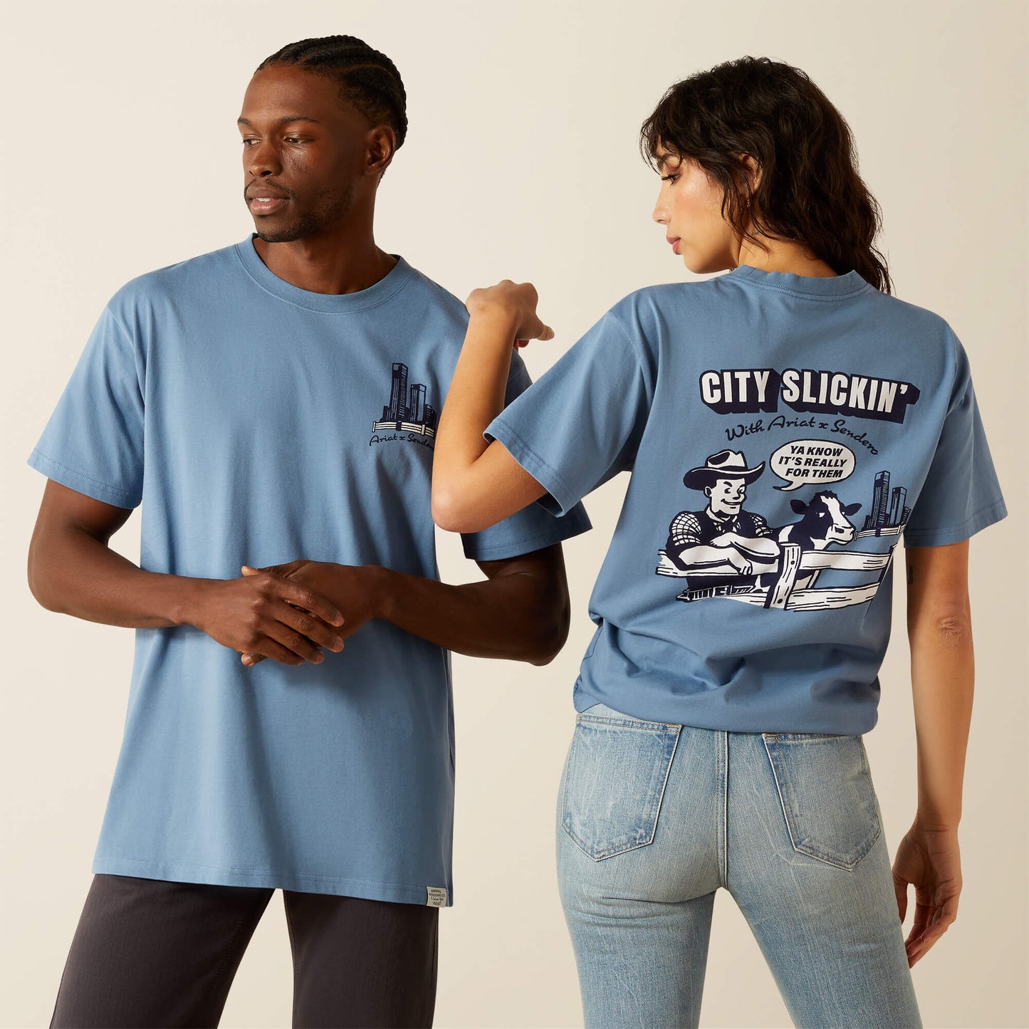 Ariat Men Sendero Country Fences T-Shirt