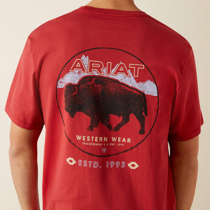 Ariat Men Ariat Patriot Buffalo Coin T-Shirt