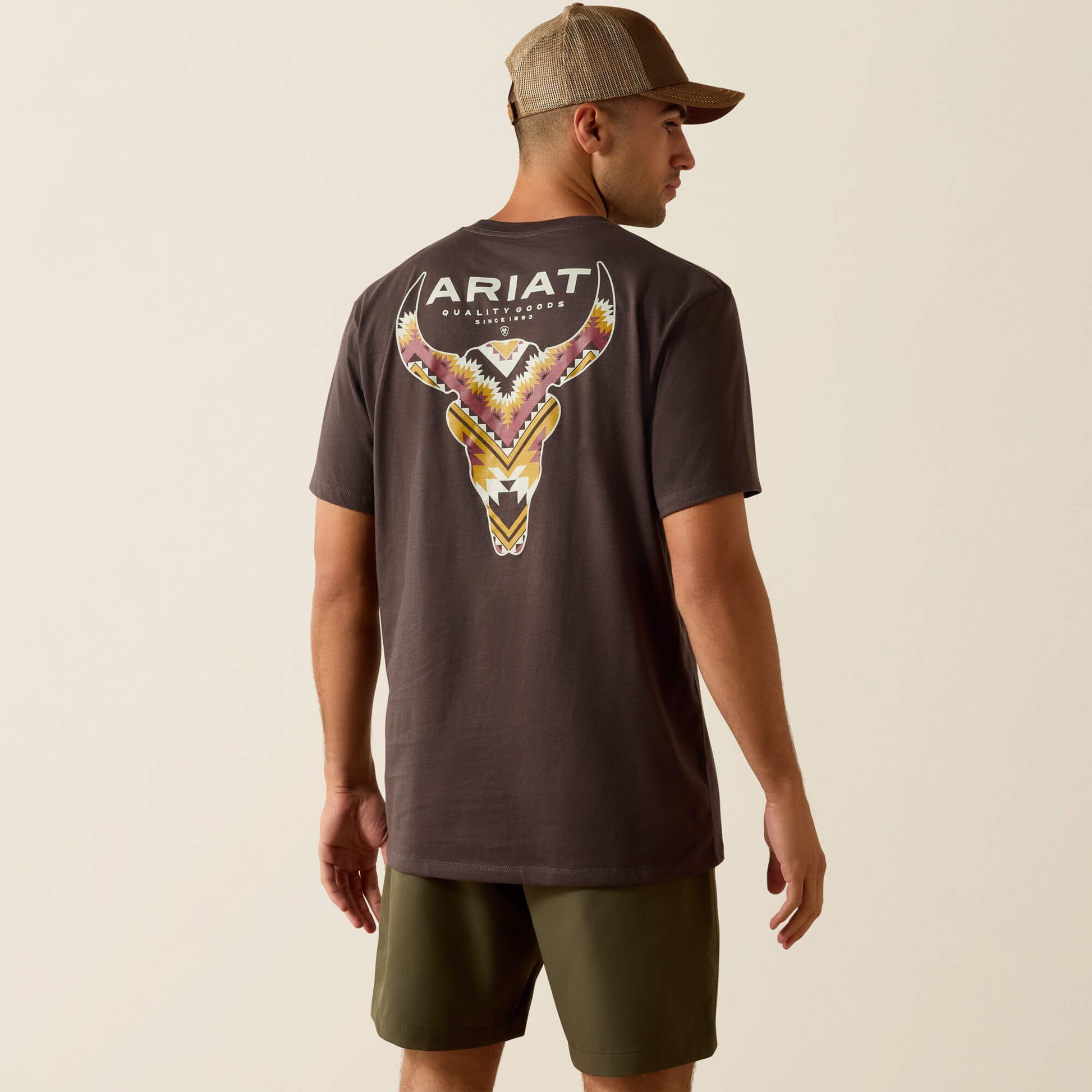 Ariat Men Ariat Southwest Longest Horn Classic Fit T-Shirt