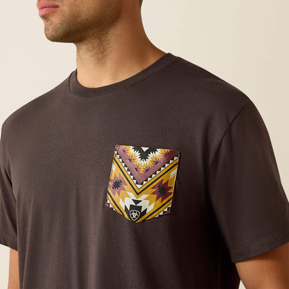 Ariat Men Ariat Southwest Longest Horn Classic Fit T-Shirt
