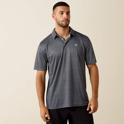 Ariat Men All Over Print Classic Fit Polo
