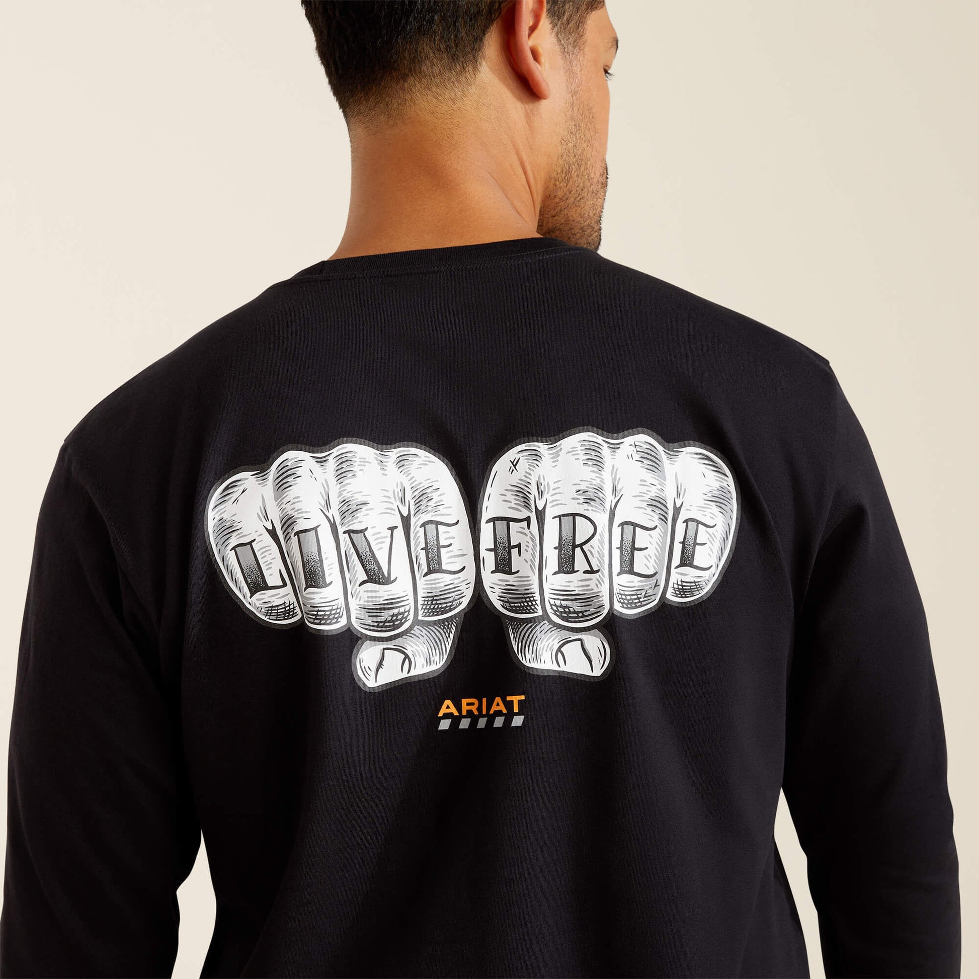 Ariat Men Rebar Cotton Strong Bare Knuckle T-Shirt