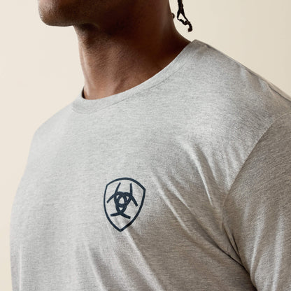 Ariat Men Ariat Banner Badge T-Shirt