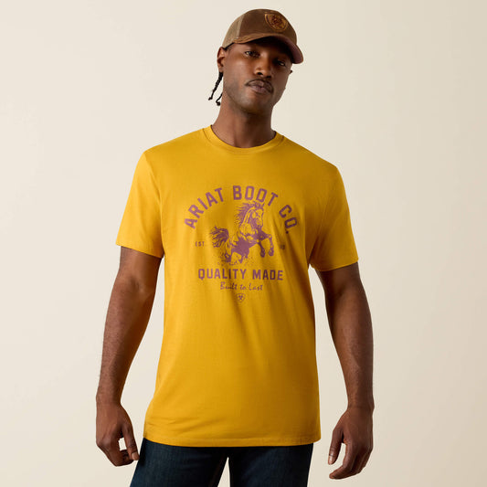 Ariat Men Ariat College Bronc Classic Fit T-Shirt