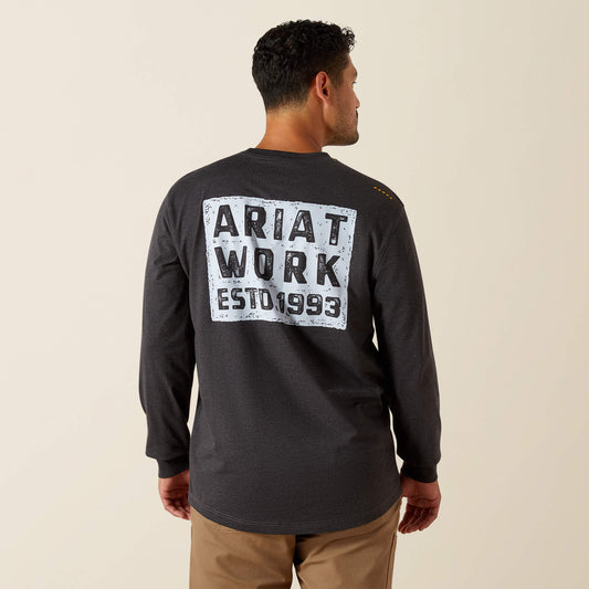 Ariat Men Rebar Workman Brickyard T-Shirt