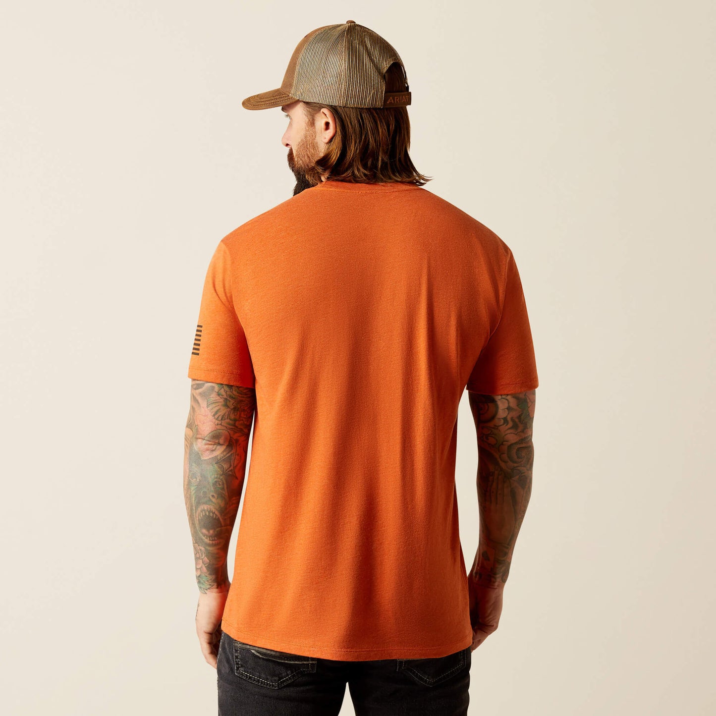 Ariat Men Ariat Shield Flag T-Shirt