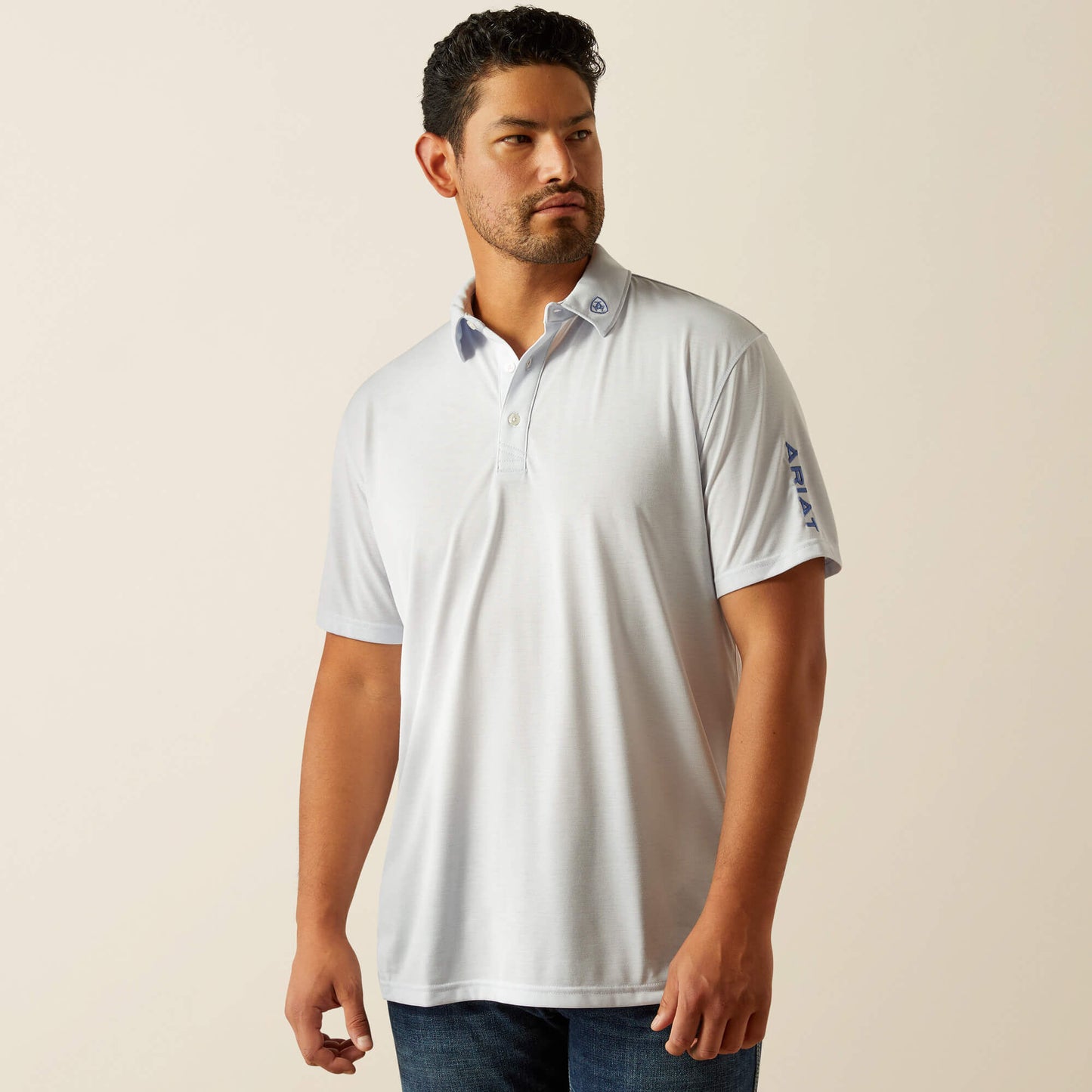 Ariat Men Team Logo Polo
